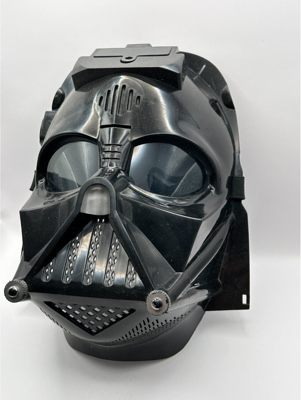Hasbro Star Wars Darth Vader 2004 Voice Changer Mask Black Electronic Works - Picture 3 of 6